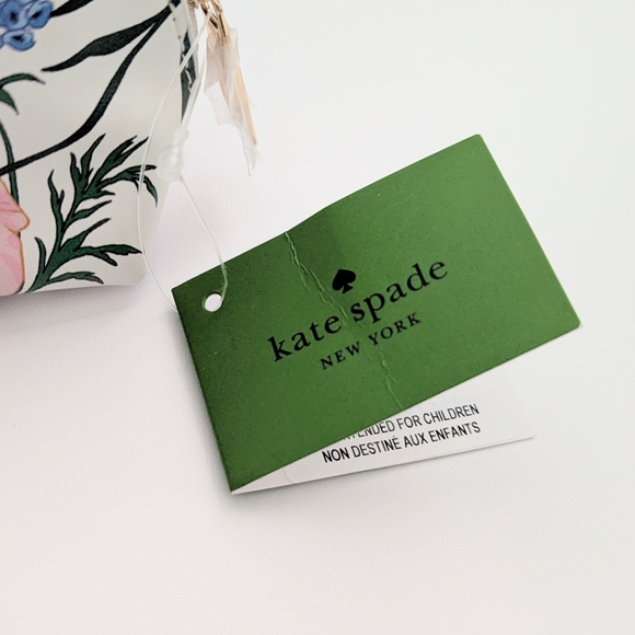 NWT Kate Spade Floral Garden Blossom Cosmetic/Make-Up Bag/Pouch, Pencil Case - Picture 12 of 13